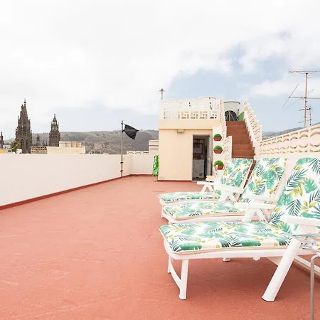 Apartamento Homeforguest New Duplex With Rooftop Next To Cathedral Arucas