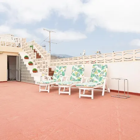Homeforguest New Duplex With Rooftop Next To Cathedral Appartamento Arucas